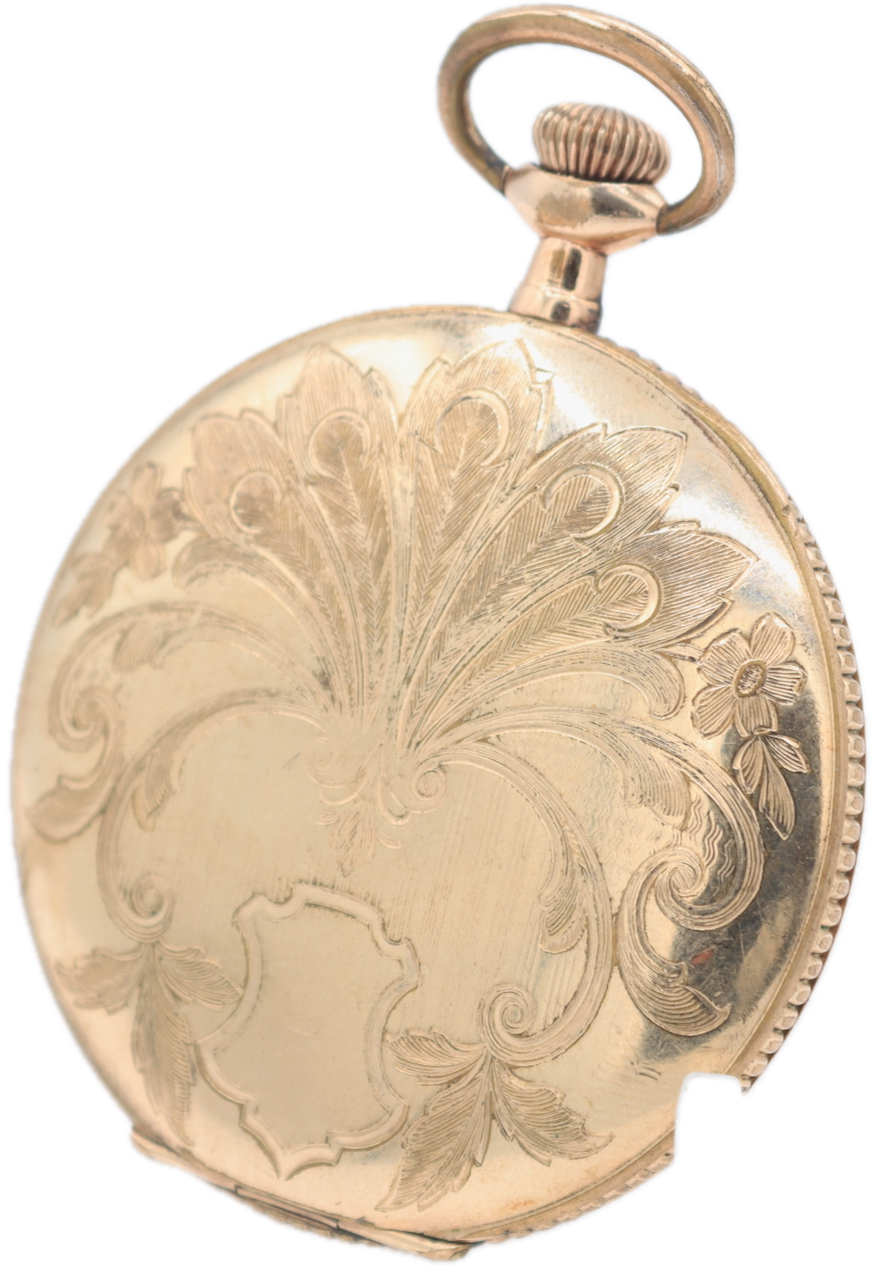 Elgin Guilloche Coin Style 1915