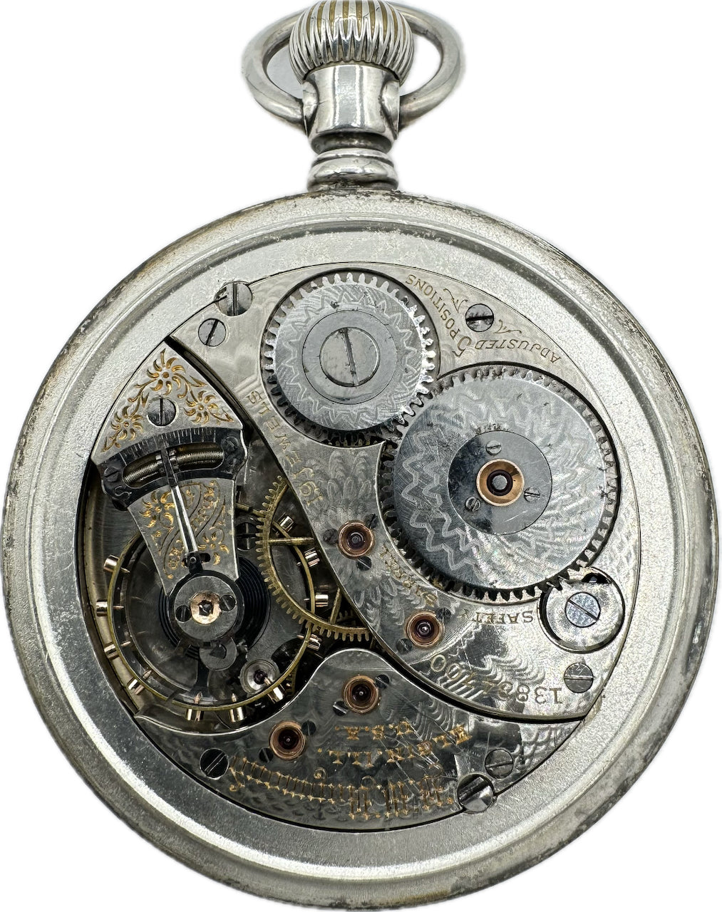 Elgin Gold Gilt Stag