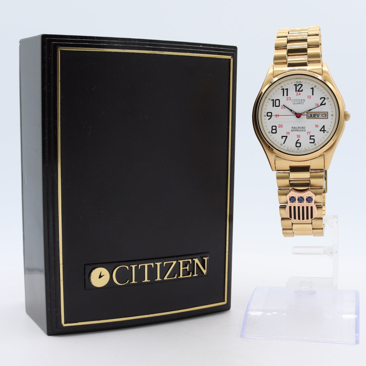 Citizen Railroad Approved Union Pacific Award 1100-T38499 1988
