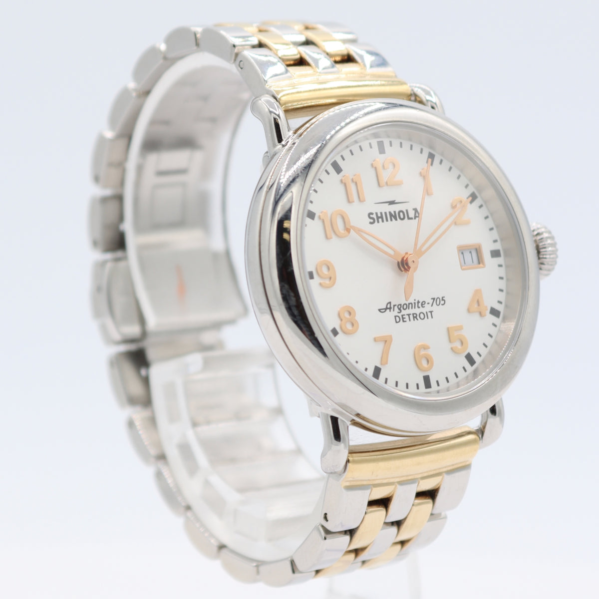 Shinola Runwell White Dial