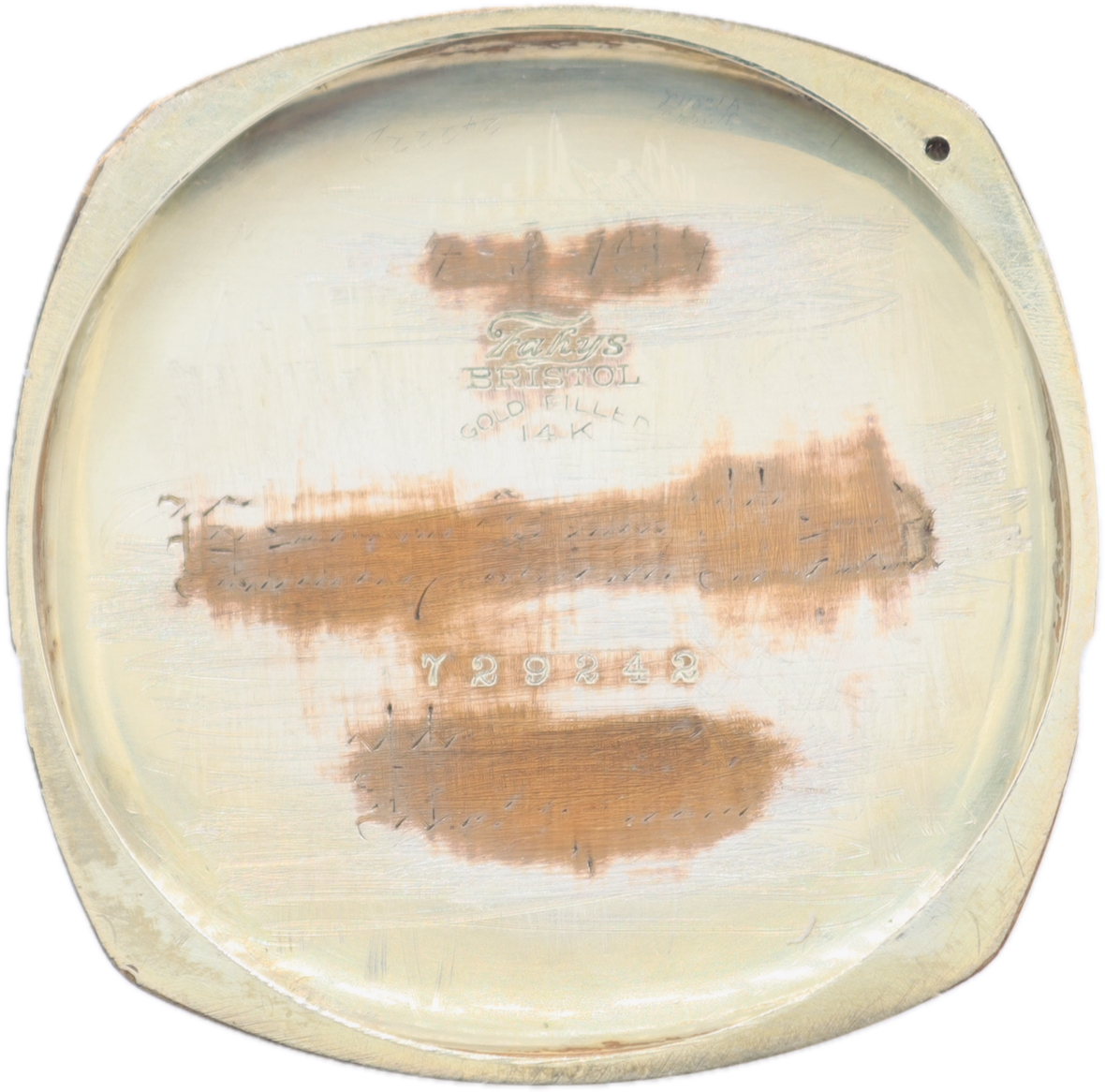 Waltham Pinstriped Cushion 1929