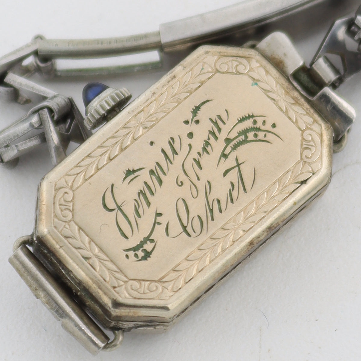 Gcering Art Deco Sapphire