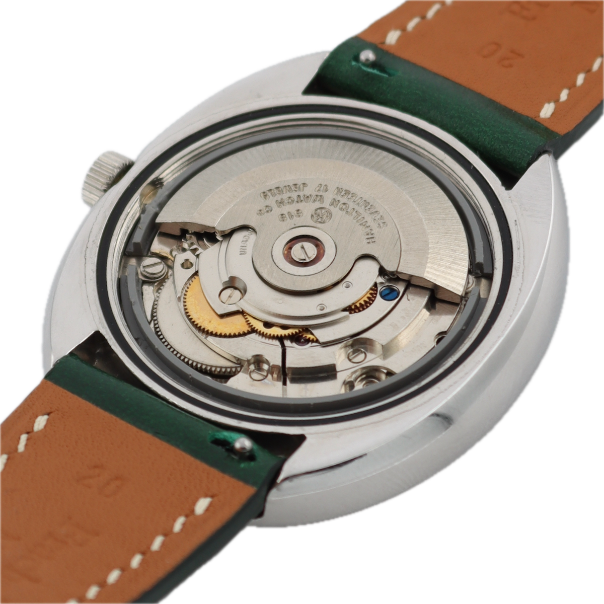 Hamilton Green Dial Egg Case 815003-3