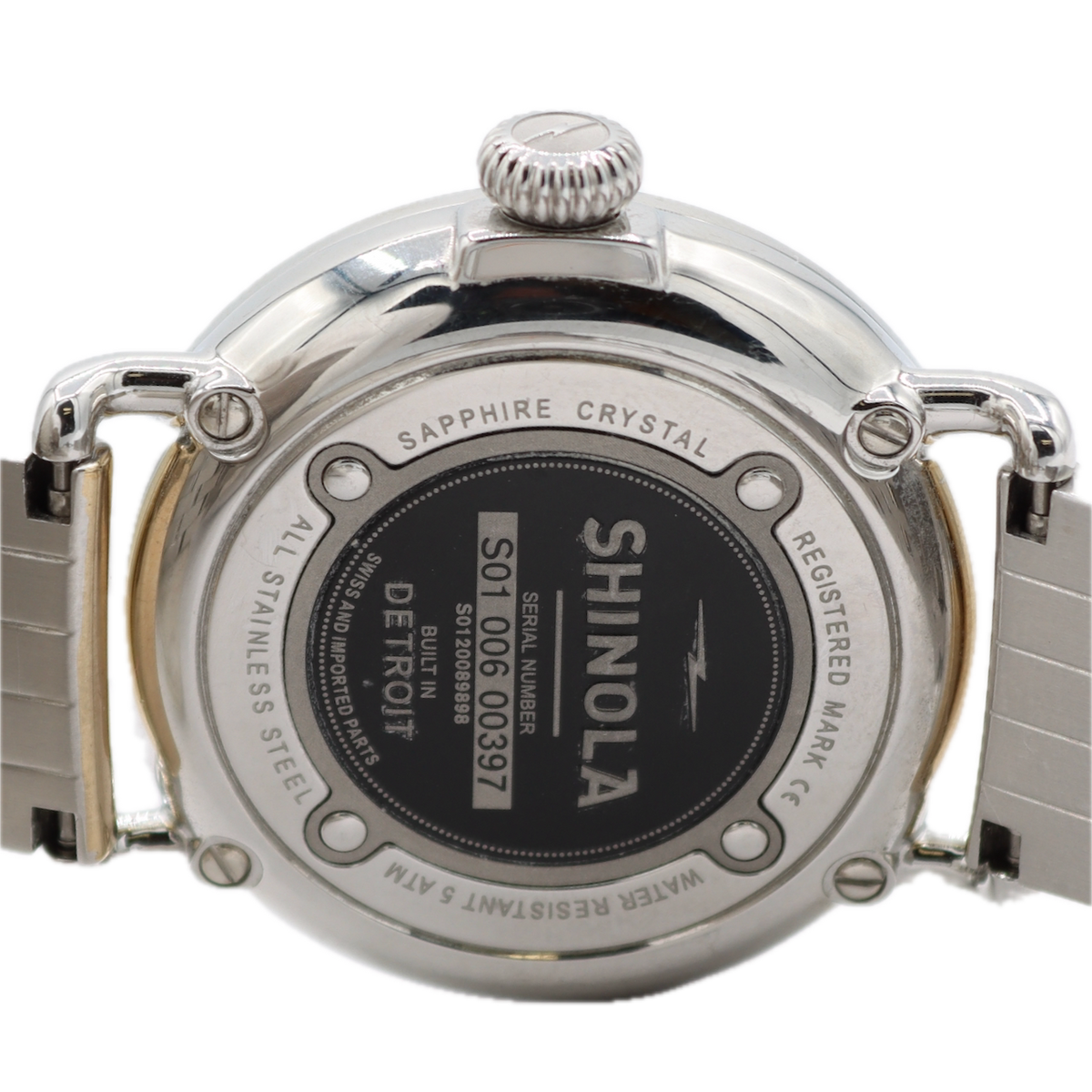 Shinola Runwell White Dial