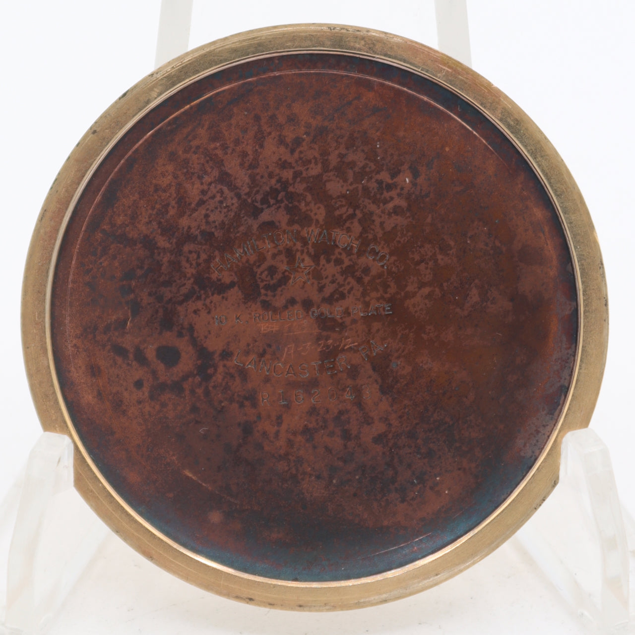 Vintage 1942 Hamilton 21j Mechanical Railroad Pocket Watch 992B 10k RGP USA