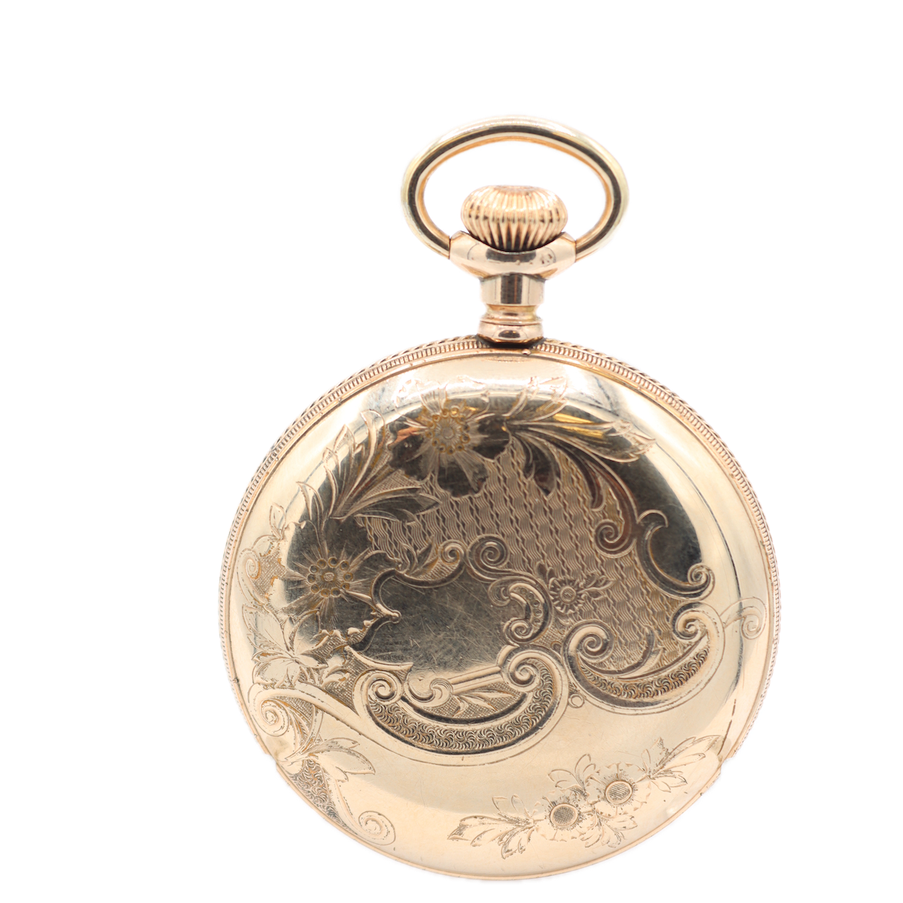 Antique 16s 1902 Elgin Multi-Color 15 Jewel Pocket Watch 257 Gold Filled