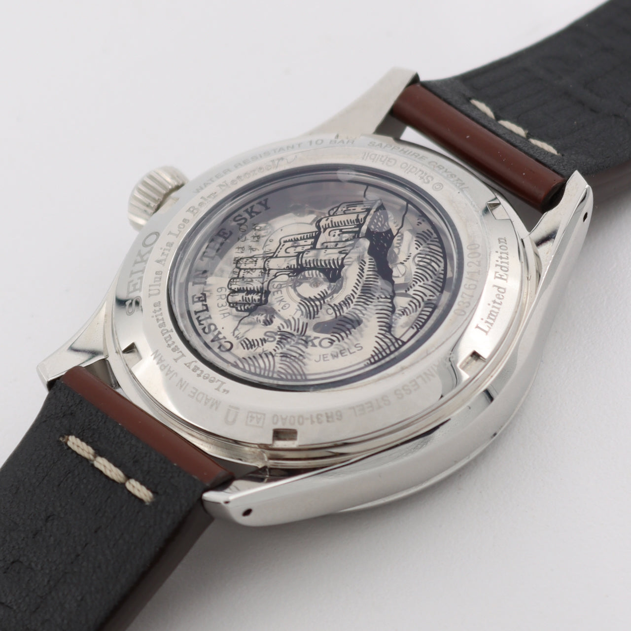 Seiko SARX087 Castle in the Sky Studio Ghibli Men's Wristwatch Laputa LE