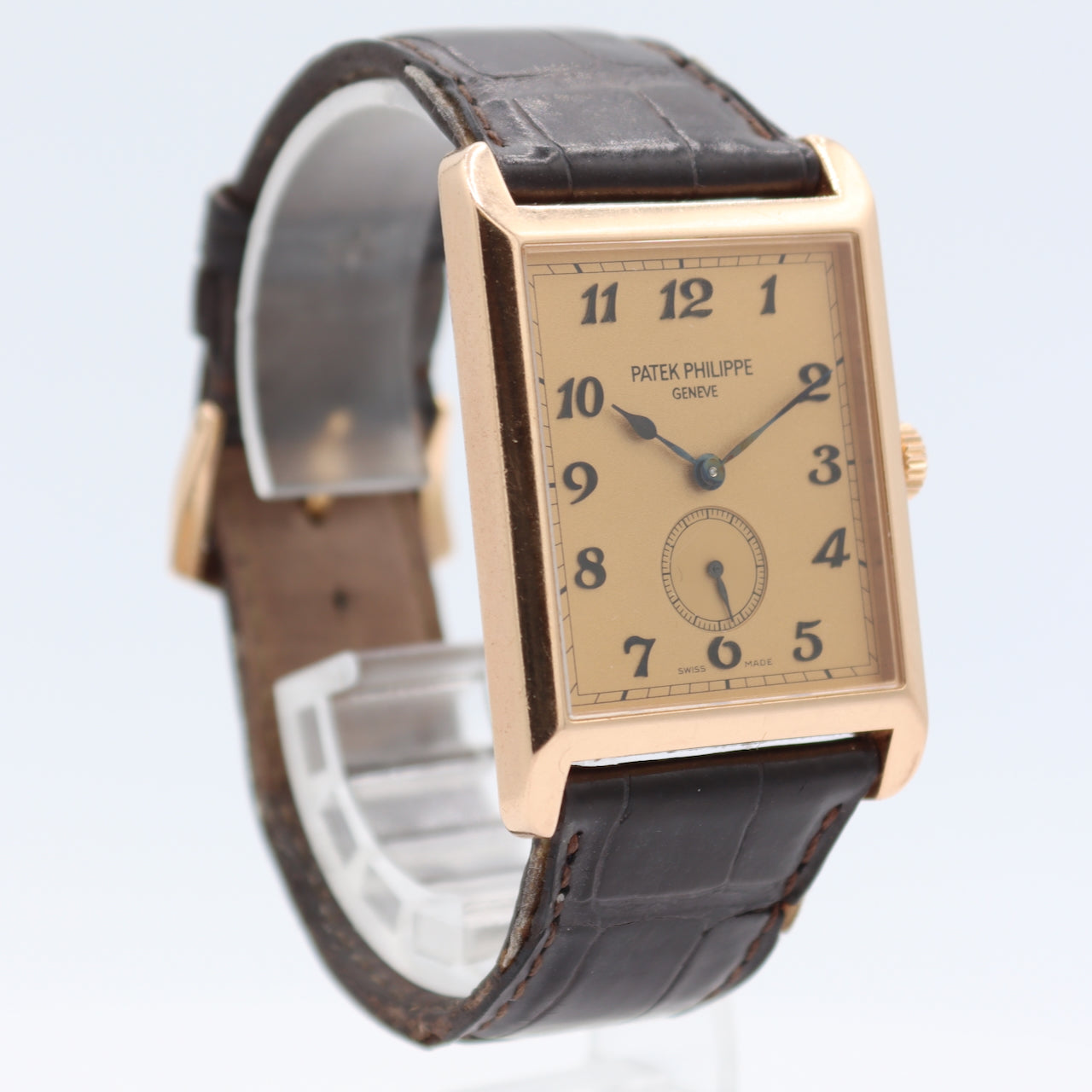 30mm Patek Phillipe 5109R Gondolo Men's Mechanical Wristwatch 215 PS Swiss 18kRG