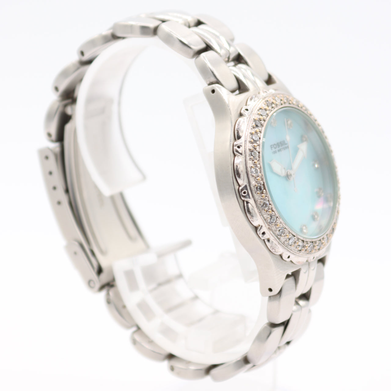 Fossil Blue - Crystal Accents 340107