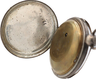 Antique Oudin Fils Automaton Hammer Bells Pump Repeater Fusee Pocket Watch