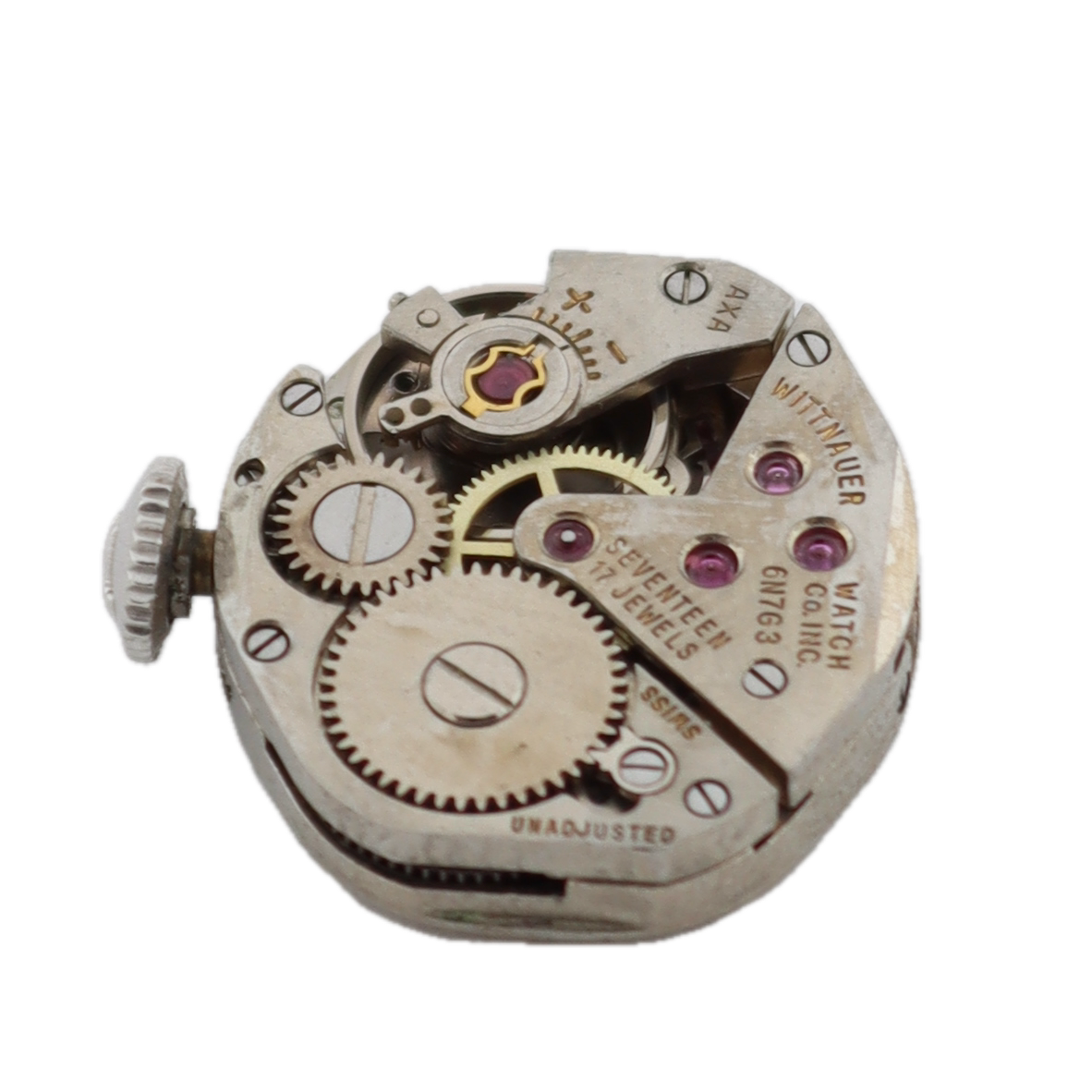 Vintage 16.5mm Wittnauer 920 Cocktail Ladies Mechanical Wristwatch 6N7G3 10kRGP