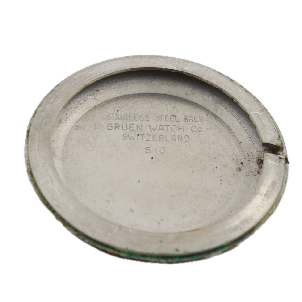 Vintage Gruen Precision James Bond Men's Mechanical Wristwatch Swiss Gold Tone