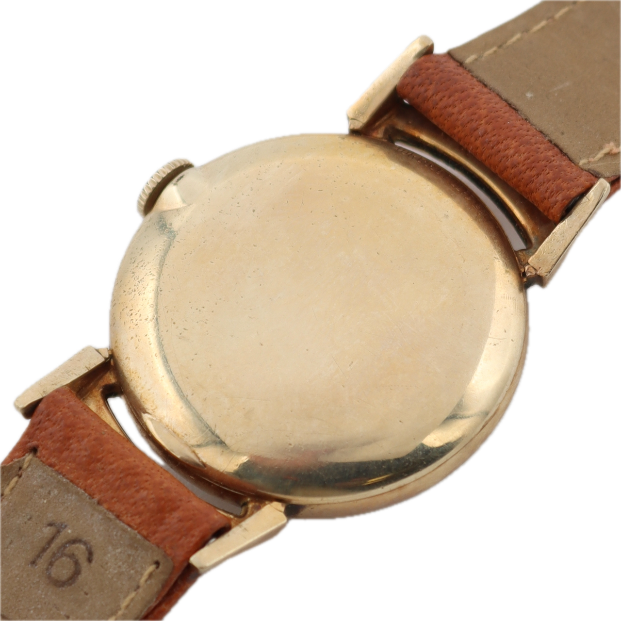 Vintage 29mm Elgin 5710 DeLuxe 17j Men's Mechanical Wristwatch 555 USA 10k GF