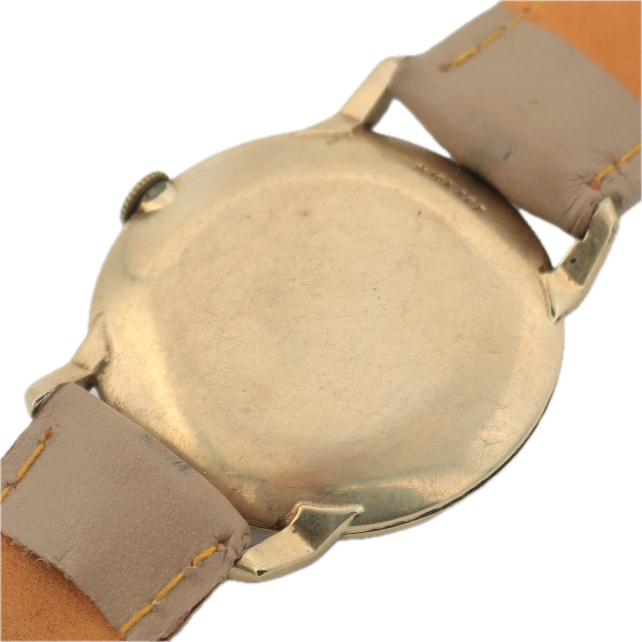 Vintage Elgin 9520 Crosshair Men's Mechanical Wristwatch 712 USA 10k RGP
