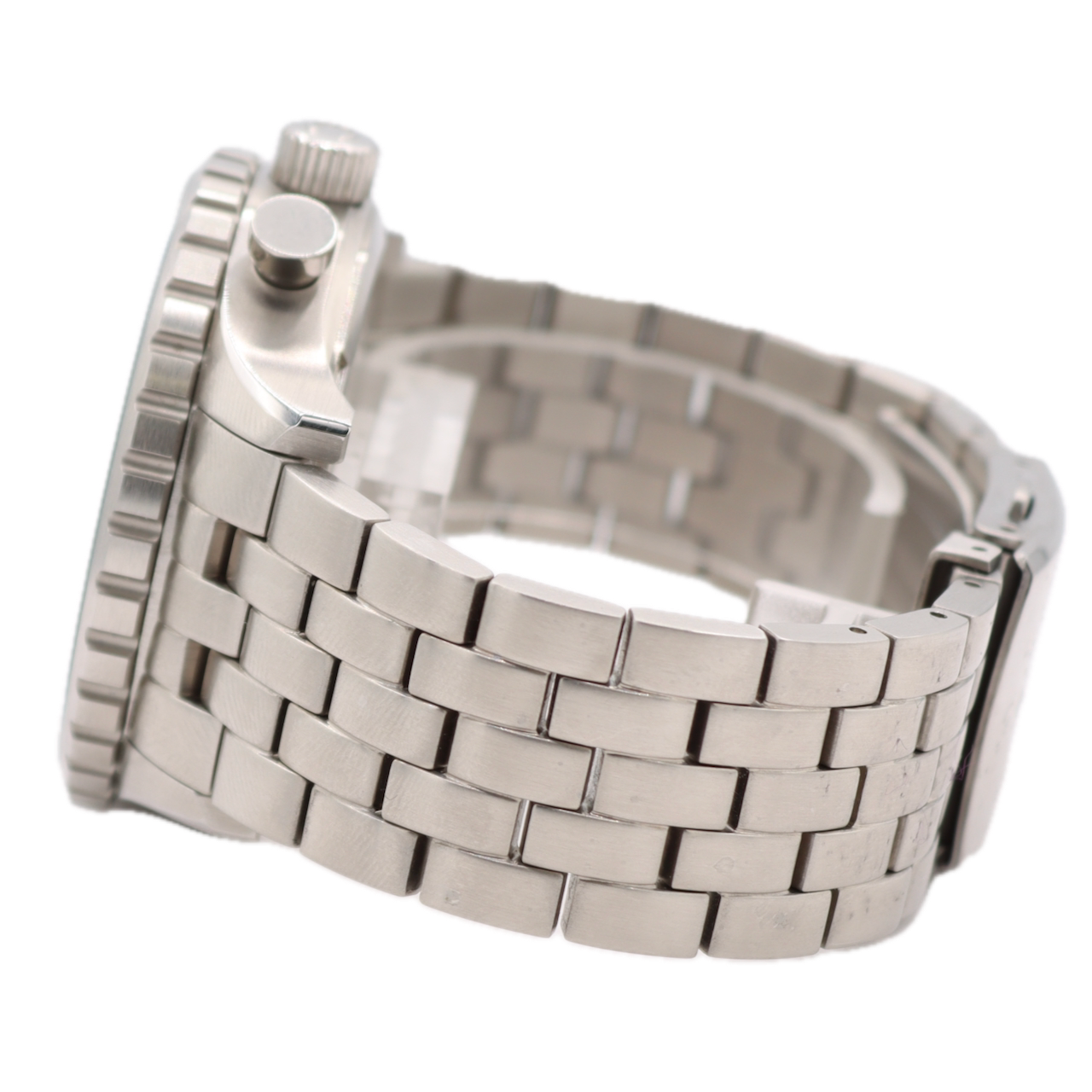 44mm Cadola CD-1009 Volaron Men's Quartz Chronograph Wristwatch Steel W/ Box