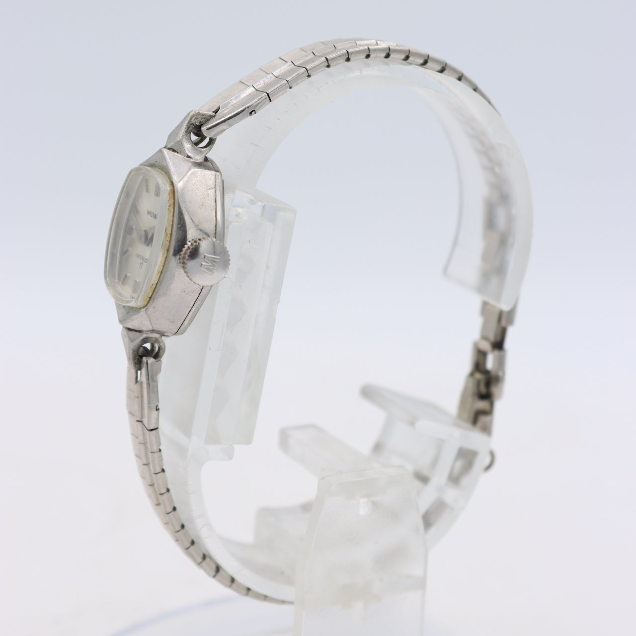 Vintage Waltham Sunburst Cocktail Ladies Mechanical Wristwatch 69-21 Swiss