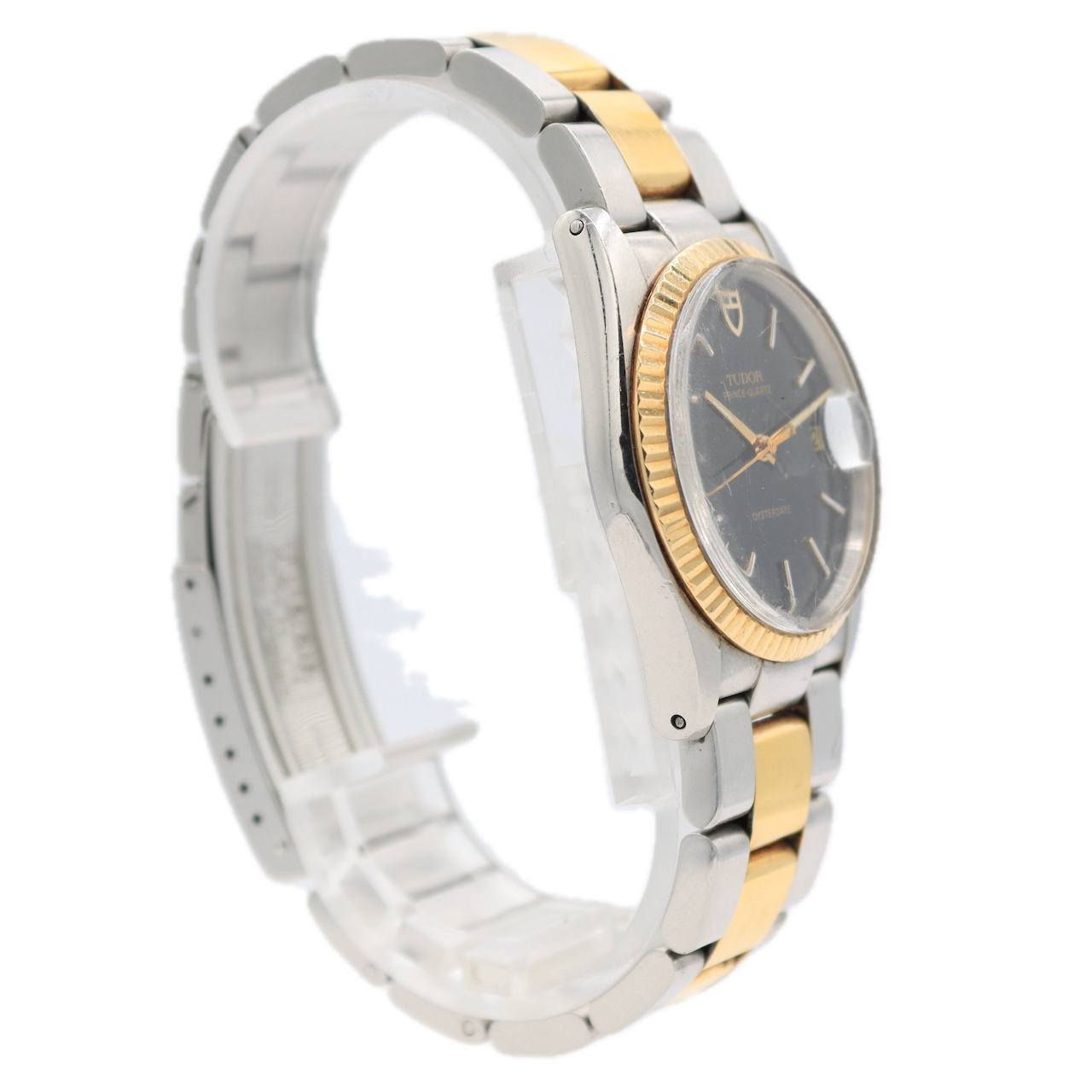 Vintage 34mm Tudor 91533N Prince Oysterdate Men's Quartz Wristwatch Two Tone