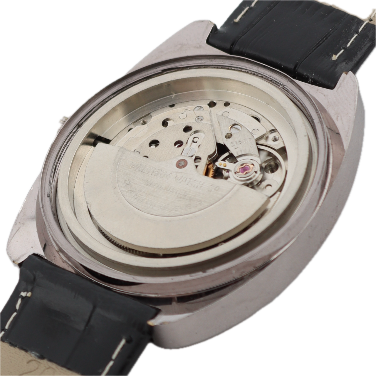 Vintage Waltham Jump Hour / Direct Read Men's Automatic Wristwatch 1560D Steel