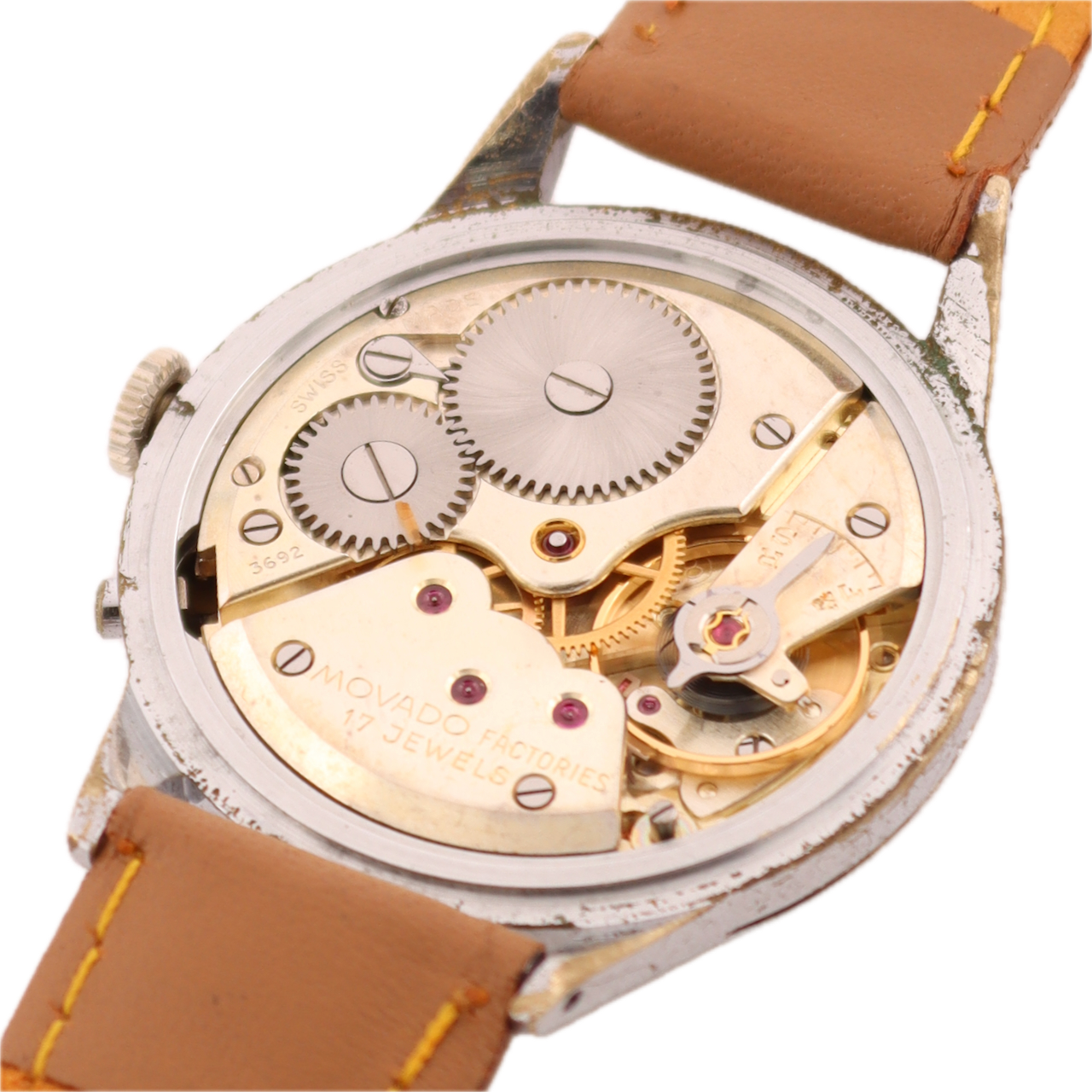 Vintage Movado Calendoplan 38138