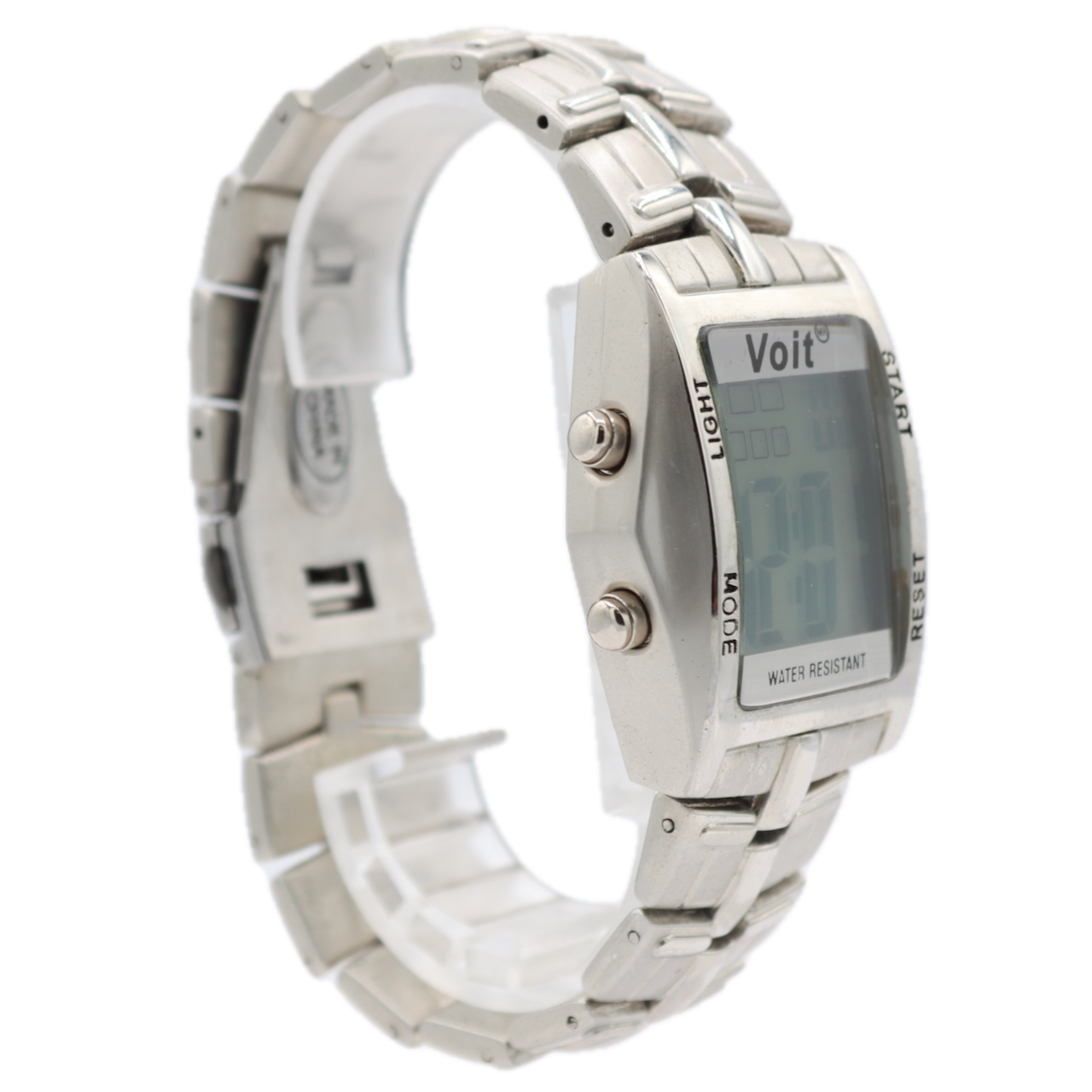 Vintage Voit 9284 Digital Sports Men's Digital LED Wristwatch Steel With Box