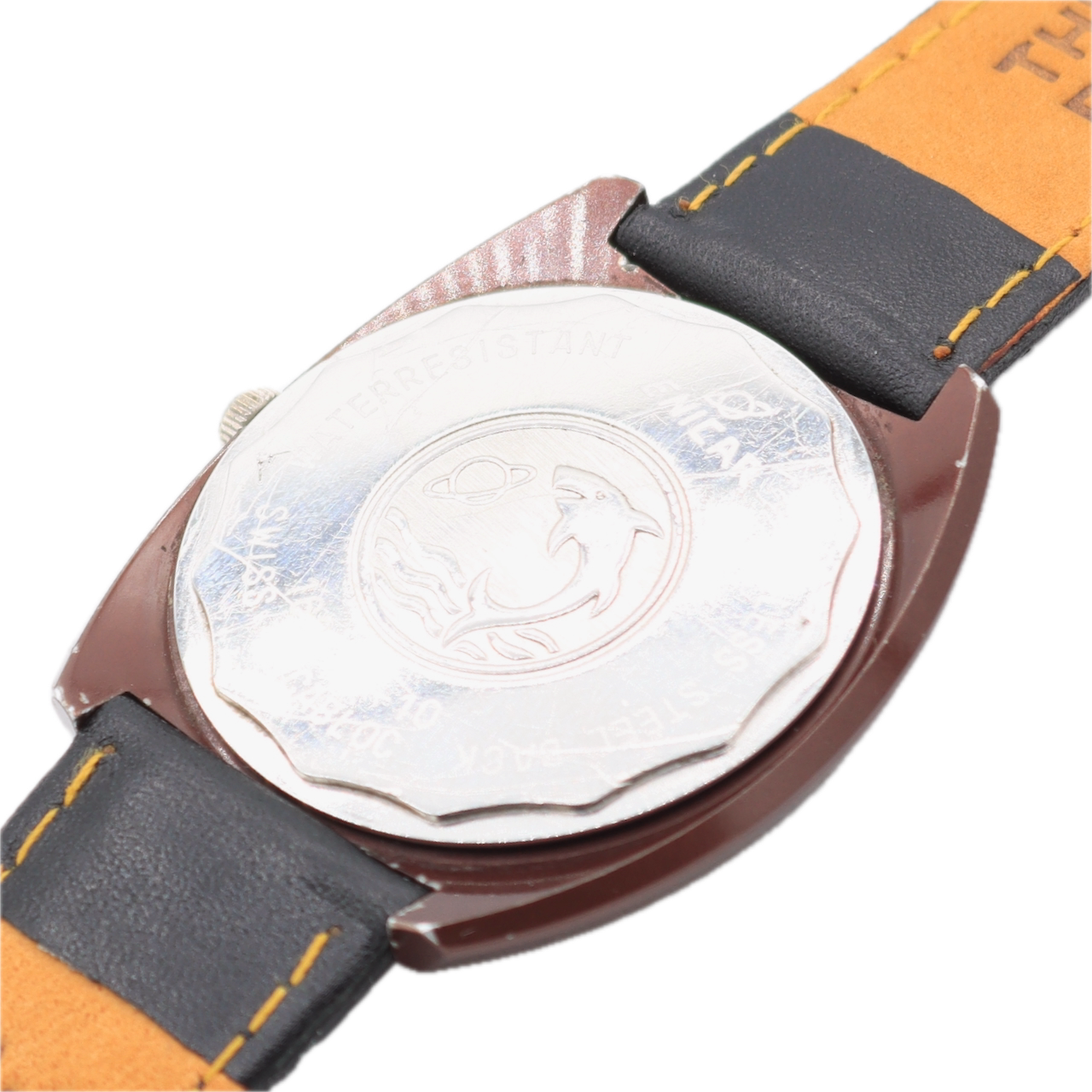 Vintage 36mm Enicar 2342 Date 17 Jewel Men's Mechanical Wristwatch AR1141 Steel