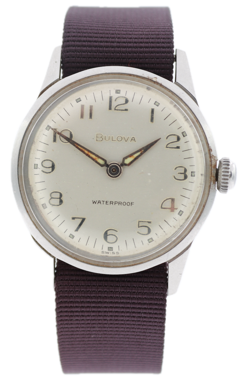 Vintage 1963 Bulova 2345 Sea King A Men's Mechanical Wristwatch 11 AFC Steel