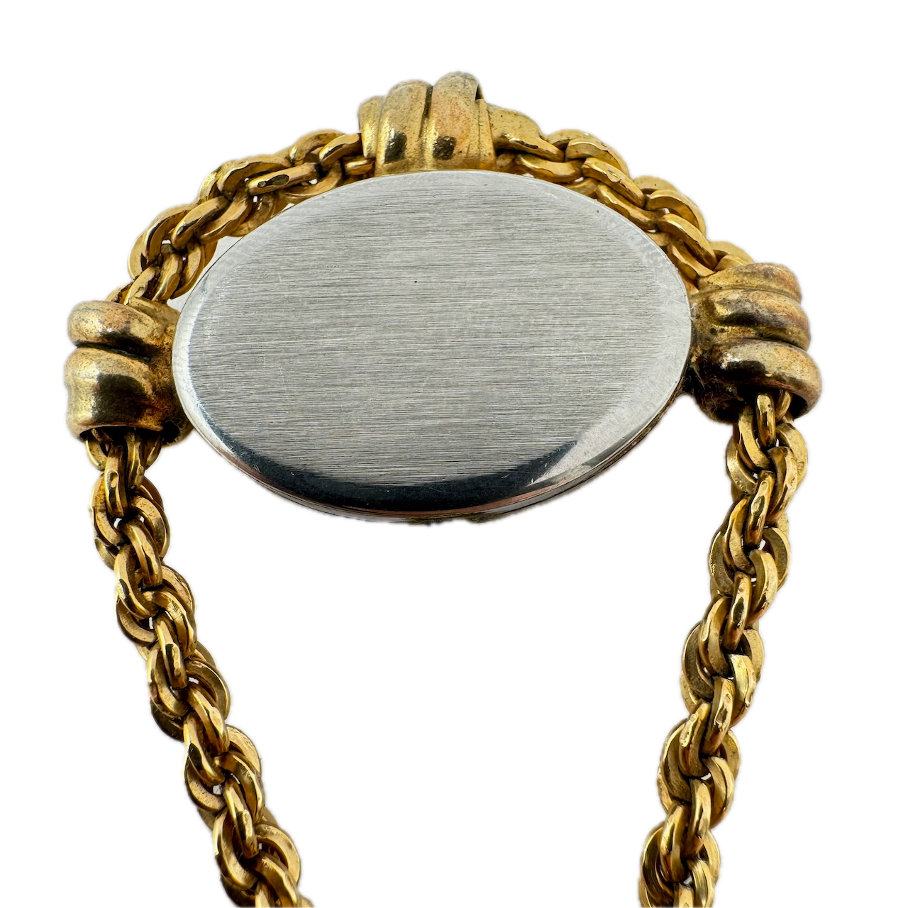 Vintage Nastrix Bolo Chain Style 17 Jewel Mechanical Pocket / Pendant Watch