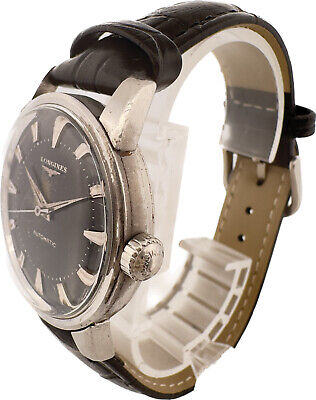 Vintage Longines All-Guard Men's Automatic Wristwatch 19AS Swiss Stainless Steel