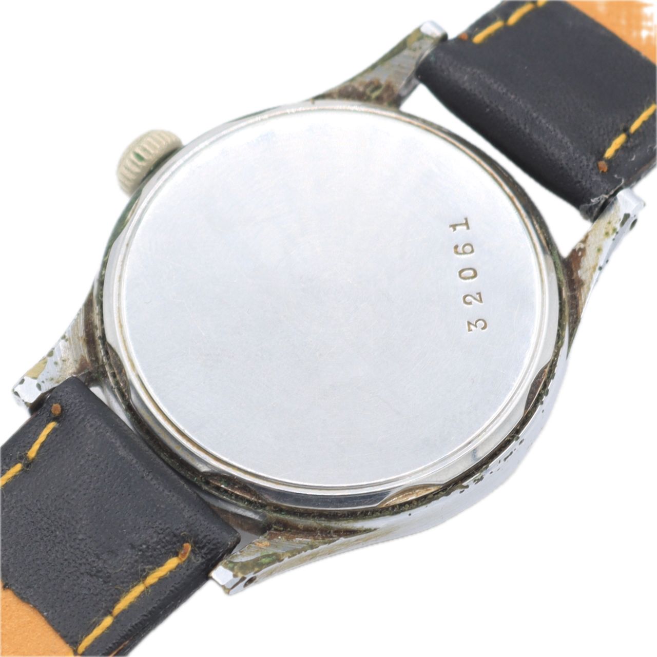 Vintage Invicta Bullseye Dial Men's Mechanical Wristwatch Swiss Steel & Chrome