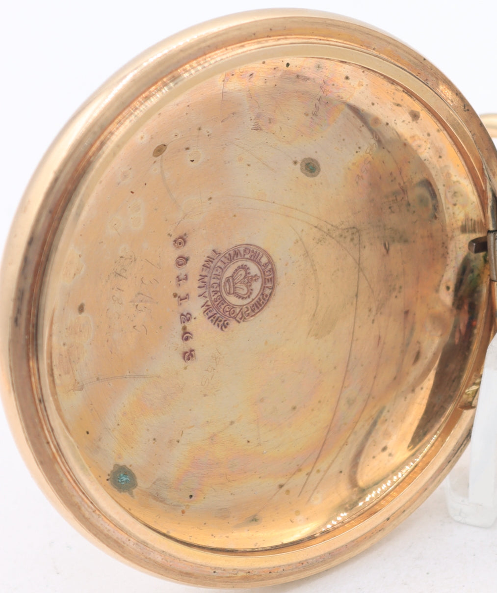 Antique 16s 1913 Howard Swingout 21 Jewel Railroad Pocket Watch 10 20 Year GF