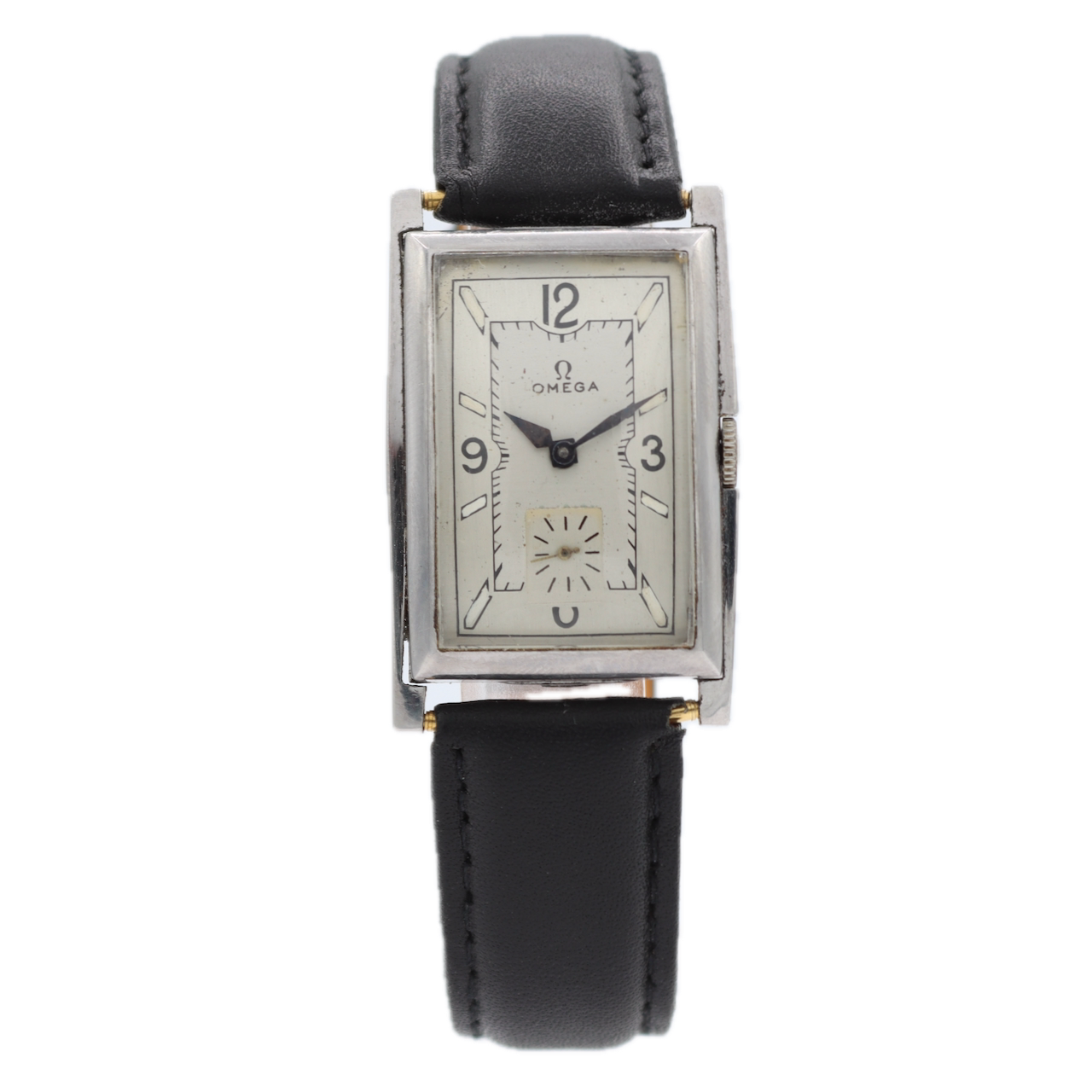 Vintage 1935 Omega Tank 15 Jewel Men's Mechanical Wristwatch 20F Swiss Kalonium