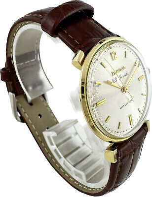 Vintage Bulova 23 Jewel Men's Mechanical Wristwatch Rare w 1 Open and Closed Lug