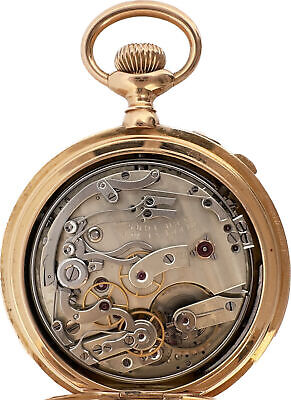 Antique Tiffany & Co. Split Second 5 Minute Repeater Pocket Watch Patek Philippe
