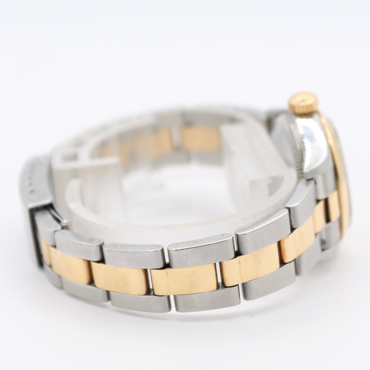 Vintage 1996 Rolex 67183 Oyster Perpetual Ladies Automatic Wristwatch Grey Dial