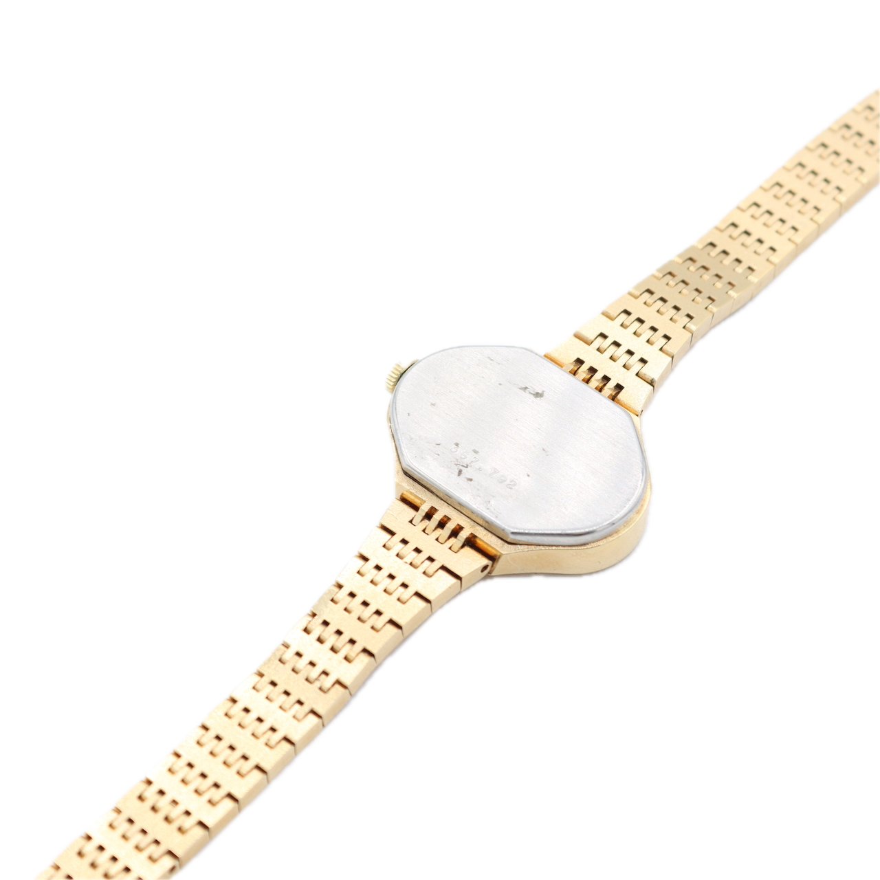 Vintage Glycine Oval Ladies Mechanical Wristwatch Felsa Swiss Made Steel