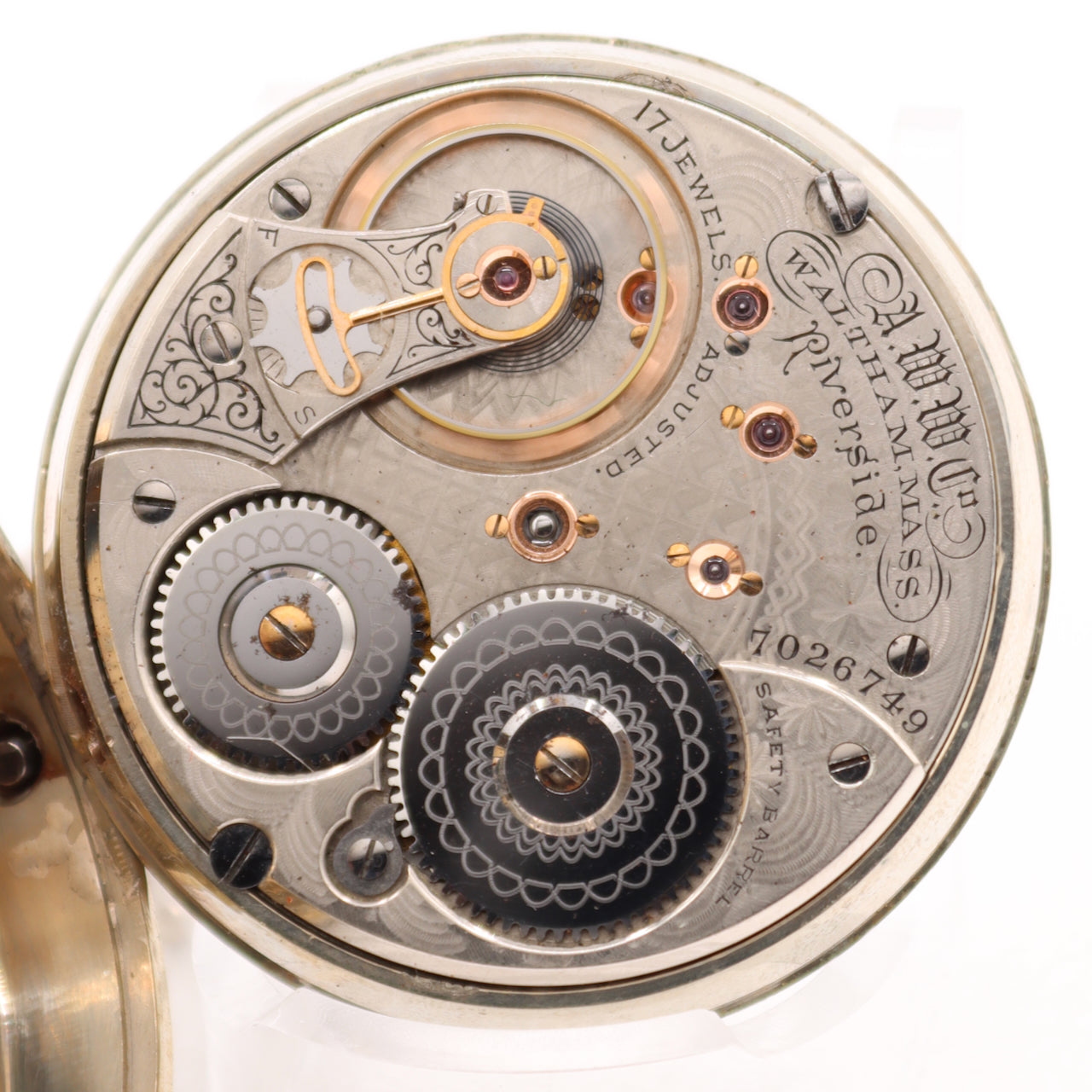 Waltham 1892 - Locomotive Motif  Riverside