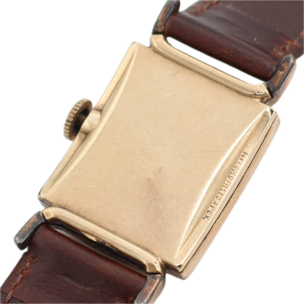 Vintage Lord Elgin 4609 15 Jewel Men's Mechanical Wristwatch 536 USA 14k GF