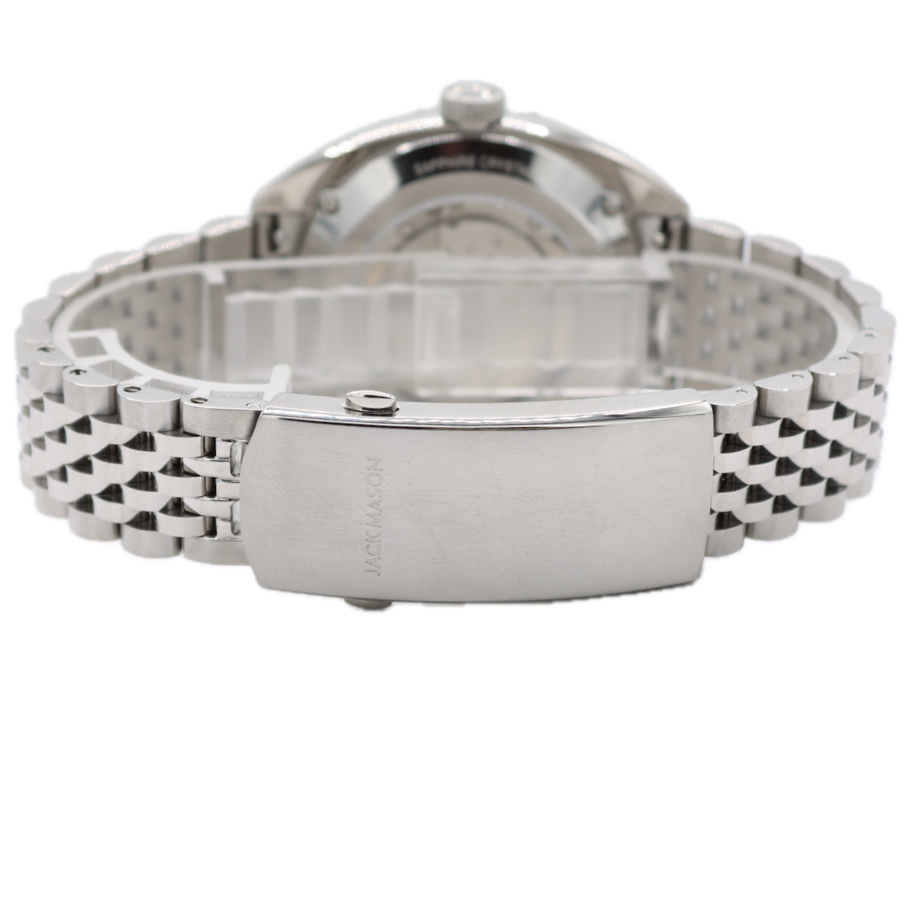 41mm Jack Mason Strat-O-Timer GMT Men's Automatic Wristwatch USA Steel Full Kit