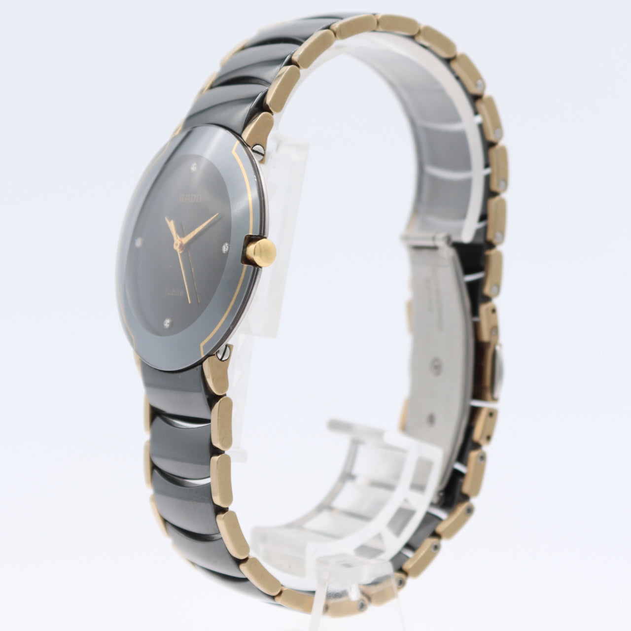 Rado 129.0300.3 Diastar Jubile Men's Quartz Wristwatch Swiss Two Tone