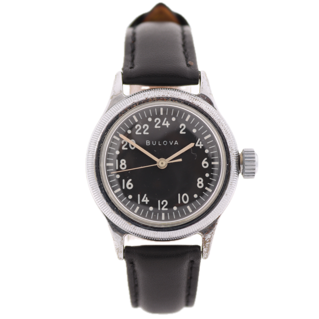 Vintage Bulova Military 24hr Dial