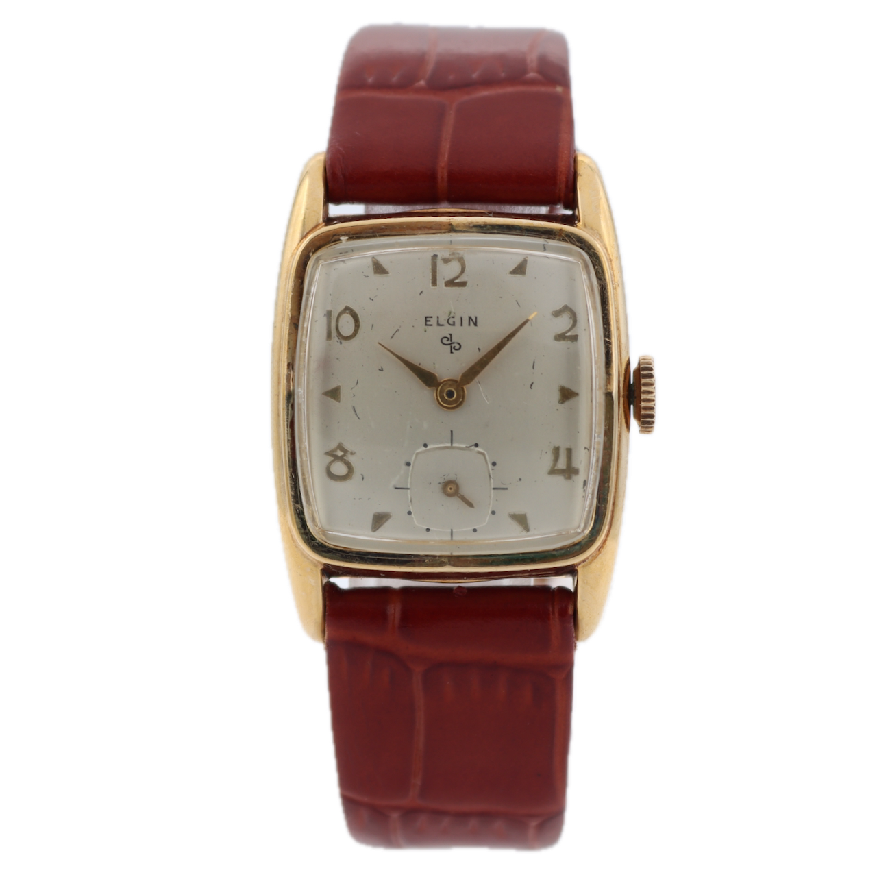 Vintage Elgin 6736 17 Jewel Men's Mechanical Wristwatch 683 USA 10k RGP