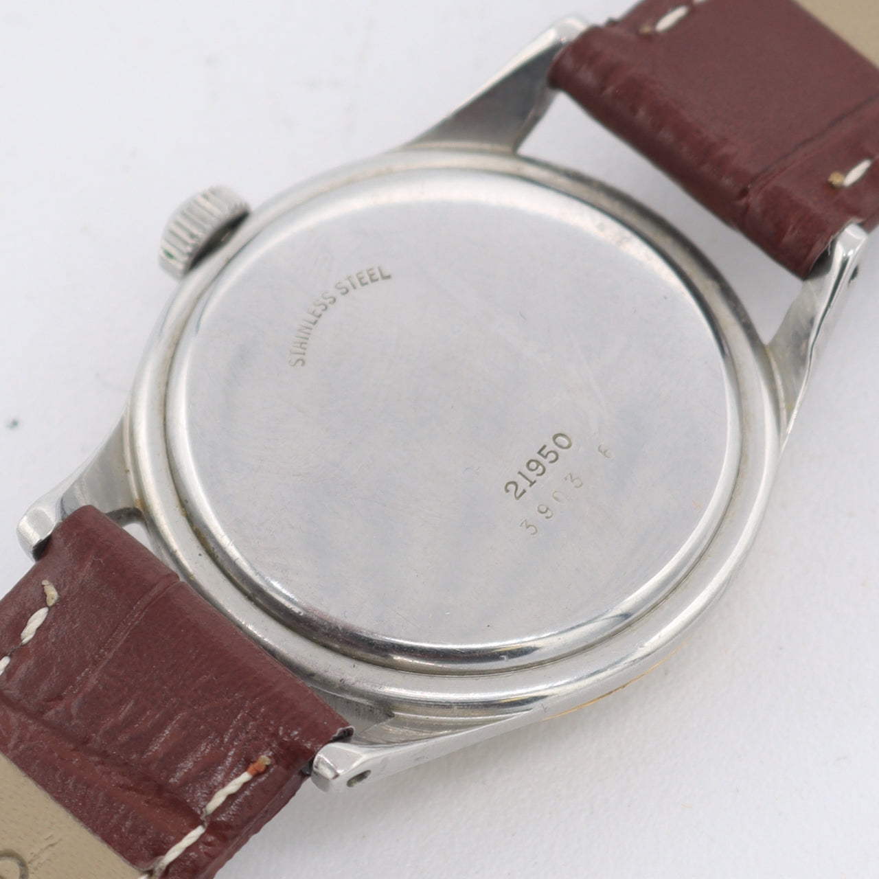 Vintage Wyler 21950 Incaflex Men's Mechanical Wristwatch Swiss Steel & Gold Tone
