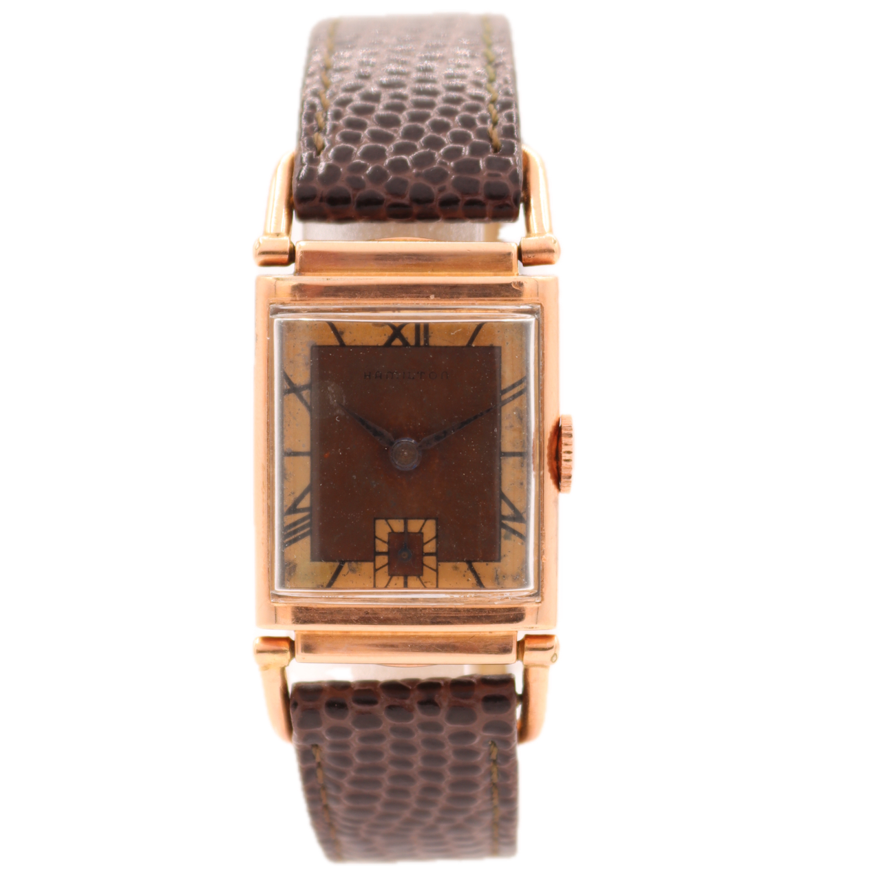 Vintage Hamilton Coral Wilshire