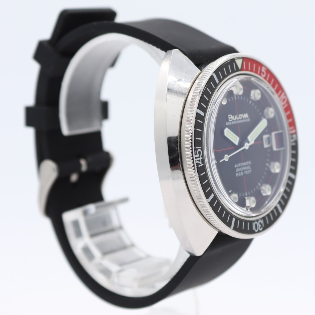 45mm Bulova 98B350 Oceanographer Snorkel Men's Automatic Wristwatch Japan Steel