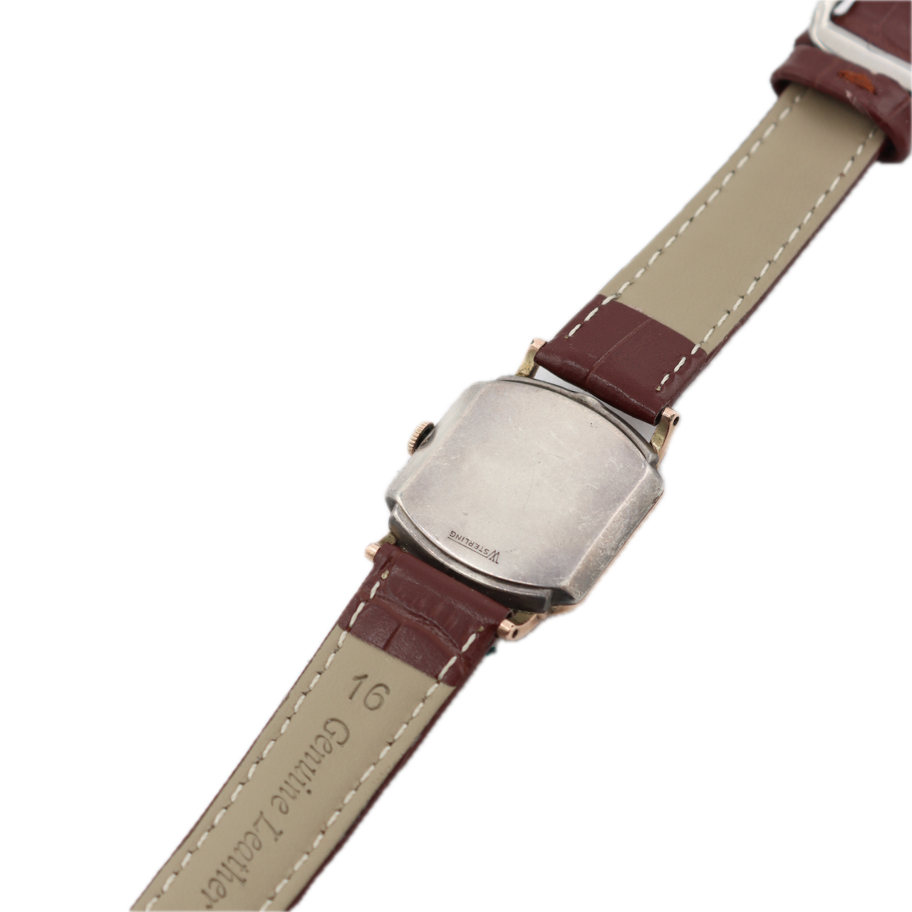 Vintage Gruen 405 451 Doctors Dial Men's Mechanical Wristwatch 405 SS Swiss