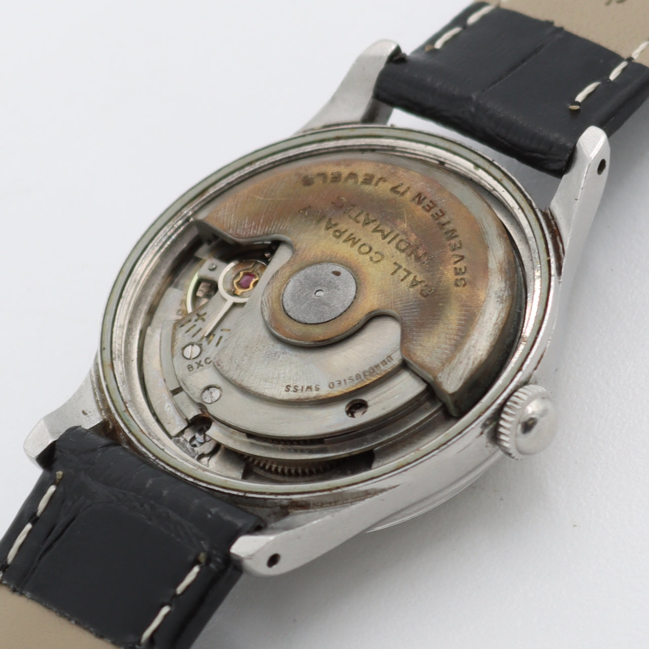 31mm Garland Indimatic Men's Automatic Wristwatch ETA1256 Steel Power Reserve