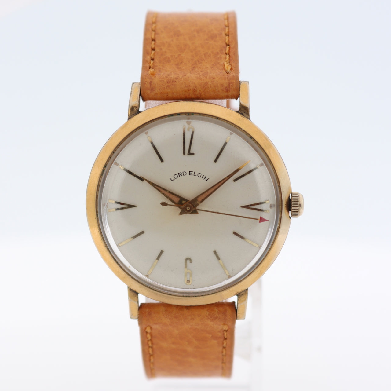Vintage Lord Elgin 9810 664 Men's Automatic Wristwatch A. Schild 1580 10k RGP