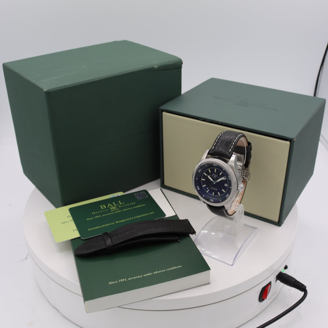 Vintage 42mm Ball NM3022C Magneto S 25j Men's Automatic Wristwatch RR1103-CSL