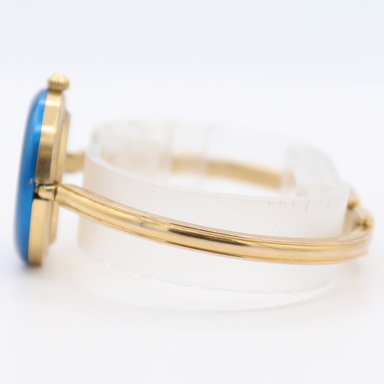 26mm Gucci 11/12 Swap Bezel Ladies Quartz Wristwatch Swiss Gold Plated