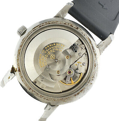 Vintage Zodiac 722-916 Sea Wolf 17J Men's Automatic Wristwatch Swiss Divers Runs